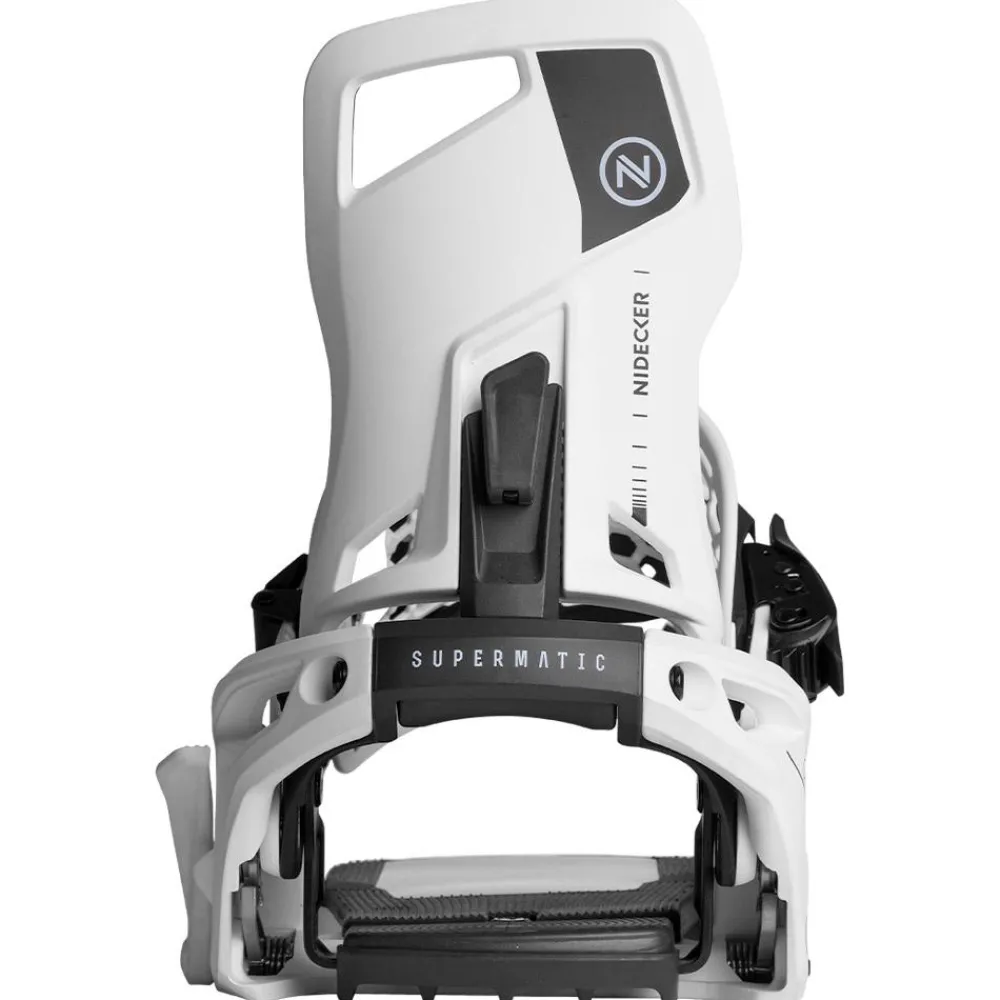 Best Fix Snowboard Supermatic White Chaussage Rapide