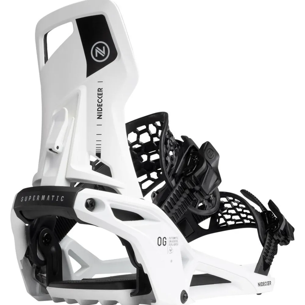 Chaussage Rapide<Nidecker Fix Snowboard Supermatic OG White