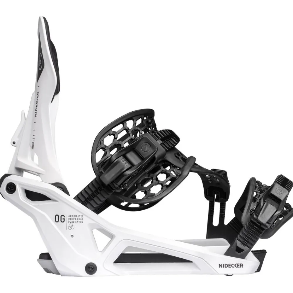 Chaussage Rapide<Nidecker Fix Snowboard Supermatic OG White