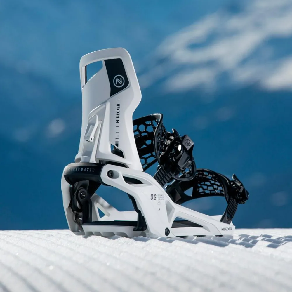 Chaussage Rapide<Nidecker Fix Snowboard Supermatic OG White