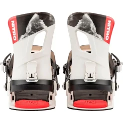 New Fix Snowboard Rambler Raw black white red Chaussage Classique