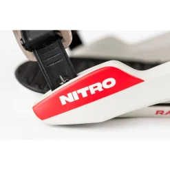 New Fix Snowboard Rambler Raw black white red Chaussage Classique