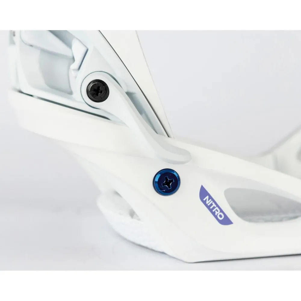 Chaussage Rapide<Nitro Fix Snowboard Step on women White