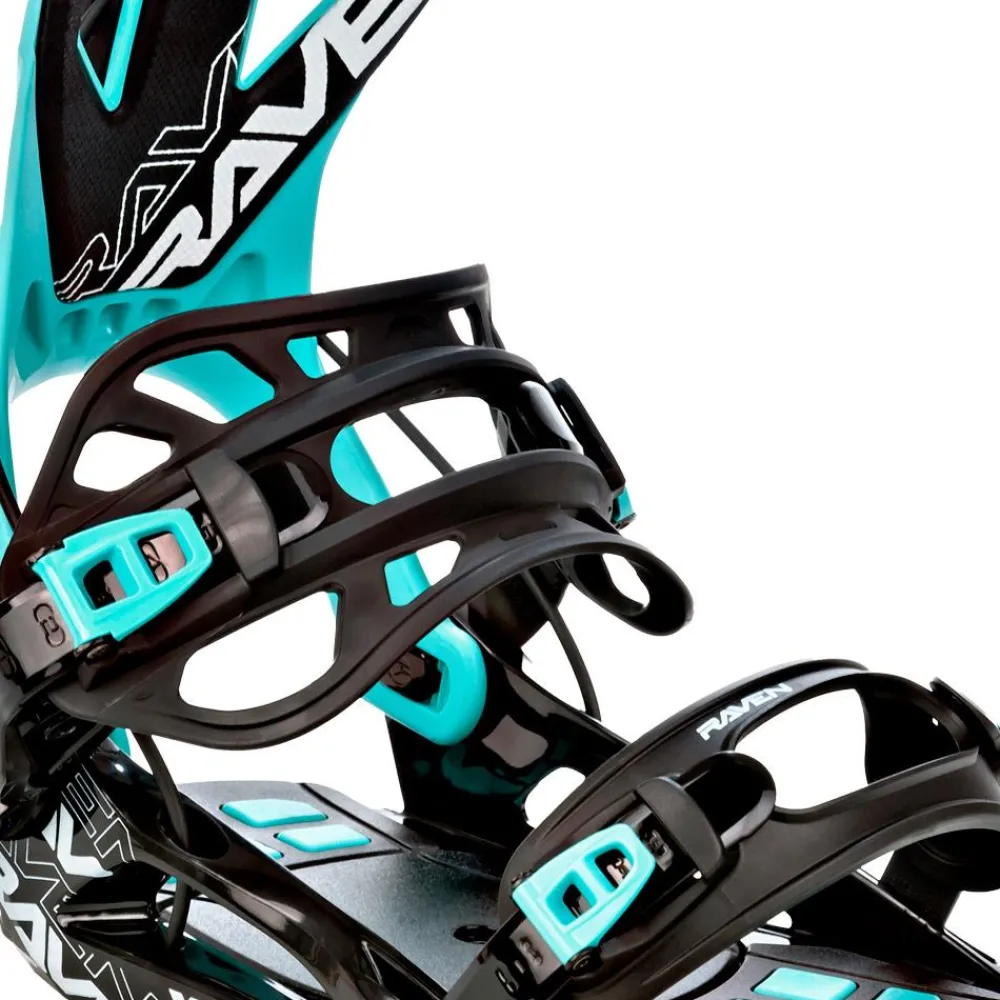 Chaussage Rapide<Raven Fix Snowboard FT360 Black / Mint