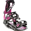 Discount Fix Snowboard FT360 Black / Fuchsia Chaussage Rapide