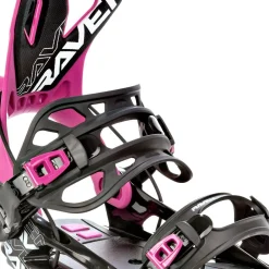 Discount Fix Snowboard FT360 Black / Fuchsia Chaussage Rapide
