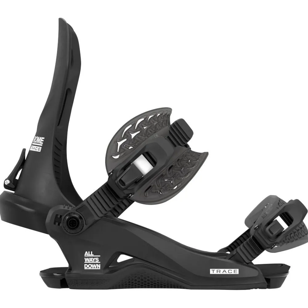 Chaussage Classique<Rome Fix Snowboard Trace HW Black