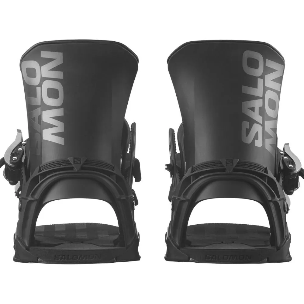 Chaussage Classique<Salomon Fix Snowboard District Black