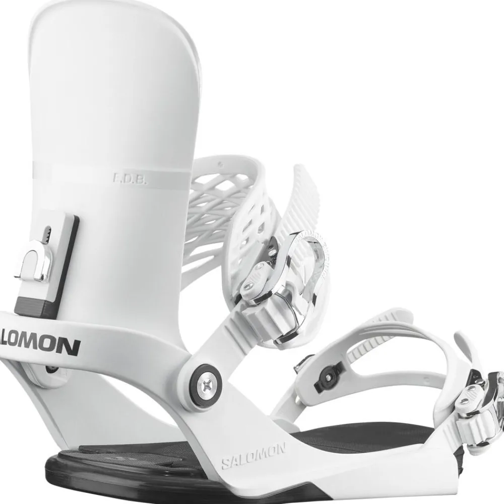 Chaussage Classique<Salomon Fix Snowboard EDB White