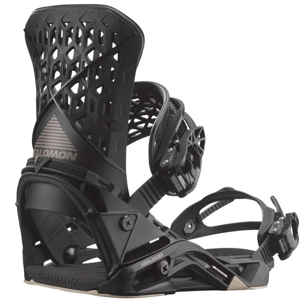 Chaussage Classique<Salomon Fix Snowboard Highlander Black