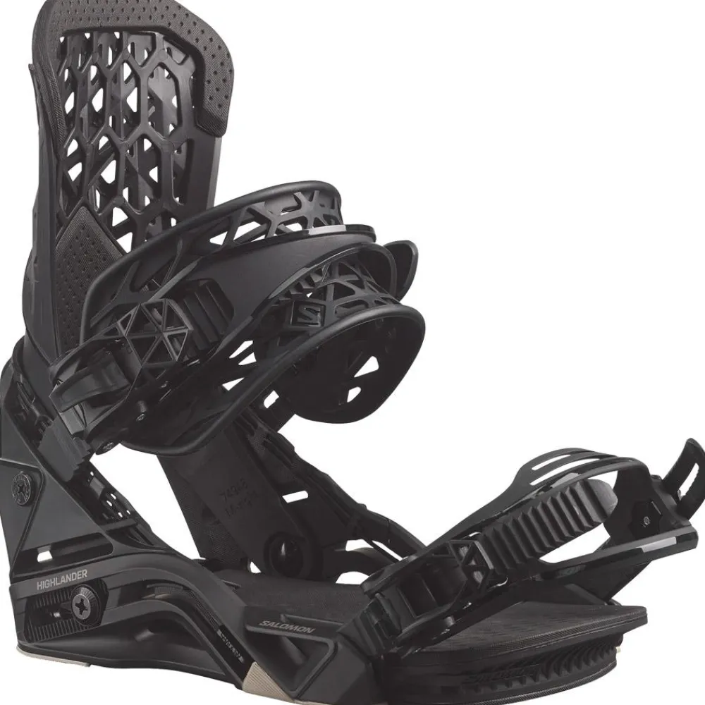 Chaussage Classique<Salomon Fix Snowboard Highlander Black