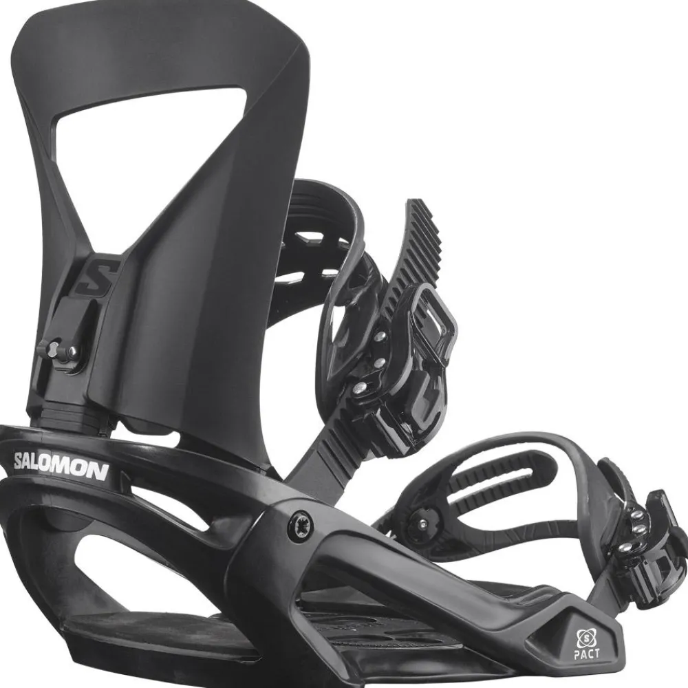 Chaussage Classique<Salomon Fix Snowboard Pact Black