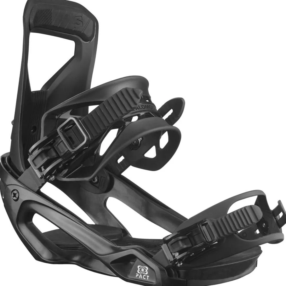 Chaussage Classique<Salomon Fix Snowboard Pact Black
