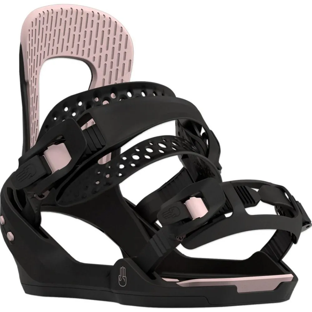Chaussage Classique<Switchback Fix Snowboard Spirit Binding black pink