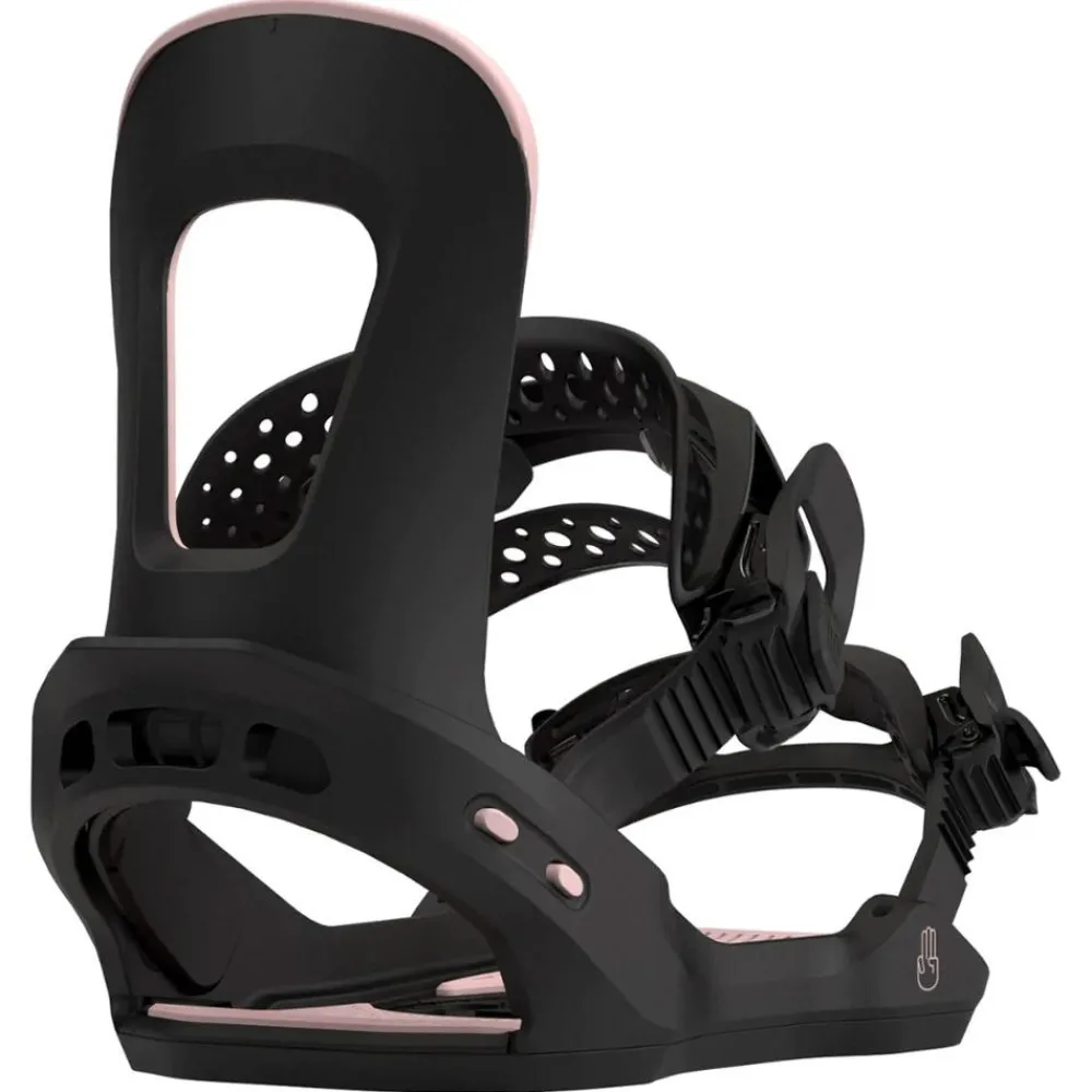 Chaussage Classique<Switchback Fix Snowboard Spirit Binding black pink