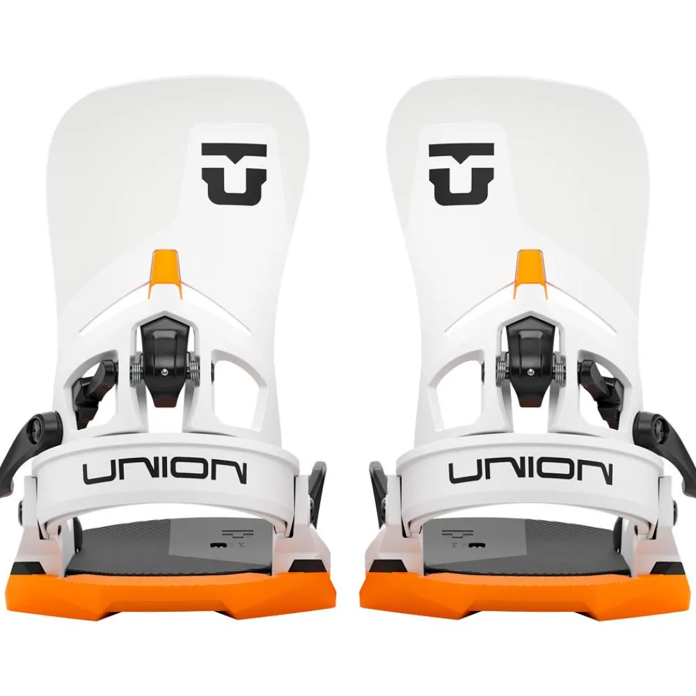 Best Fix Snowboard Atlas Step On White Orange Chaussage Rapide