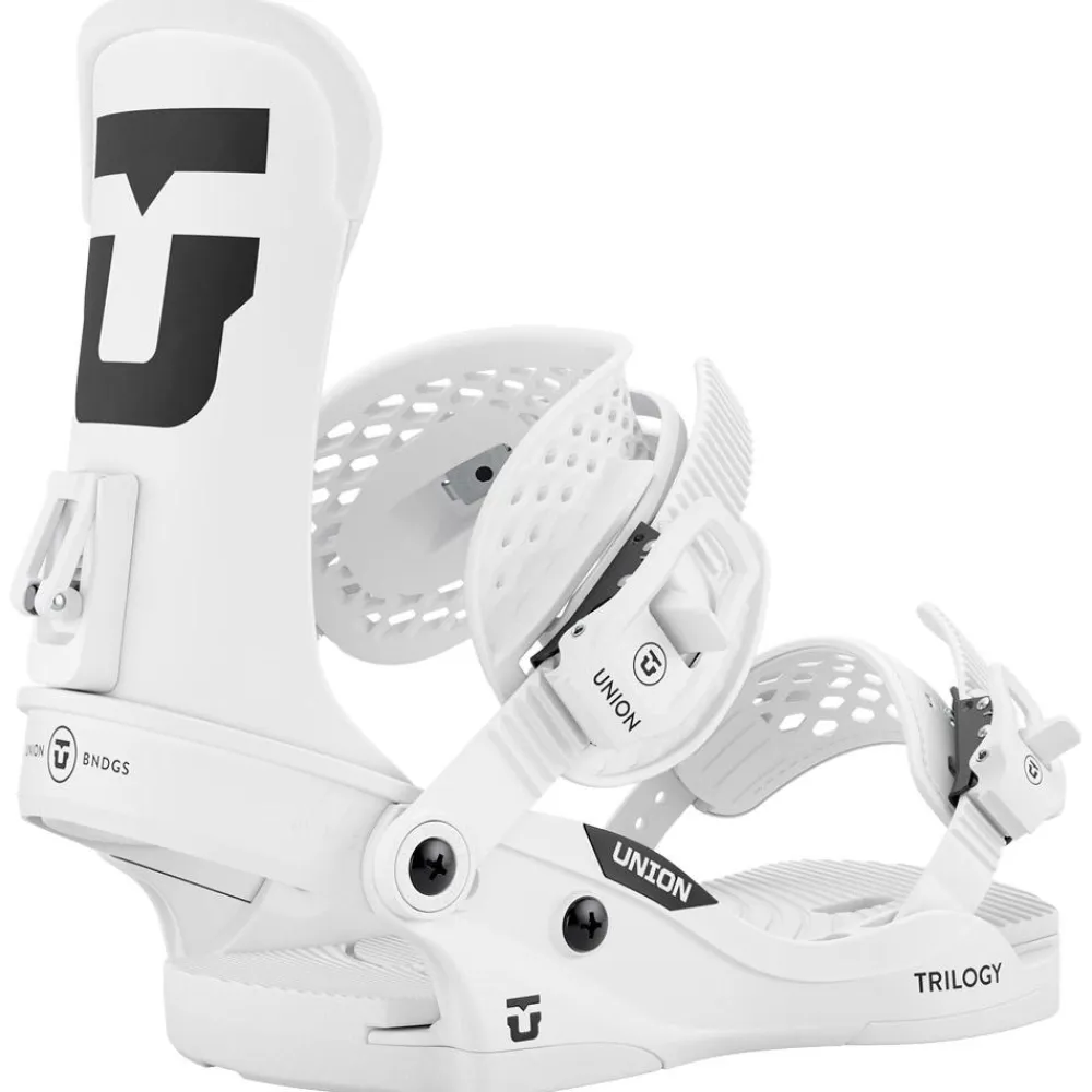 Chaussage Classique<Union Fix Snowboard Trilogy Classic Team HB White
