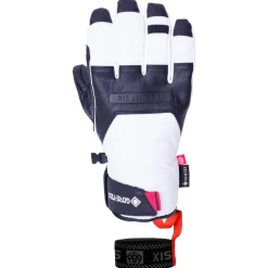 Outlet Gant Gore-Tex Apex Glove White Homme Gants De Ski Homme