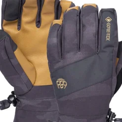 Online Gant Gore-Tex Linear Glove Black Camo Homme Gants De Ski Homme