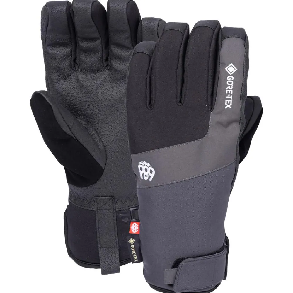 Best Gant Gore-tex Linear Under Cuff Glove Charcoal Homme Gants De Ski Homme