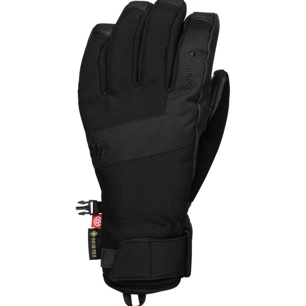 Gants De Ski Homme<686 Gant Gore-tex Linear Under Cuff Glove Black