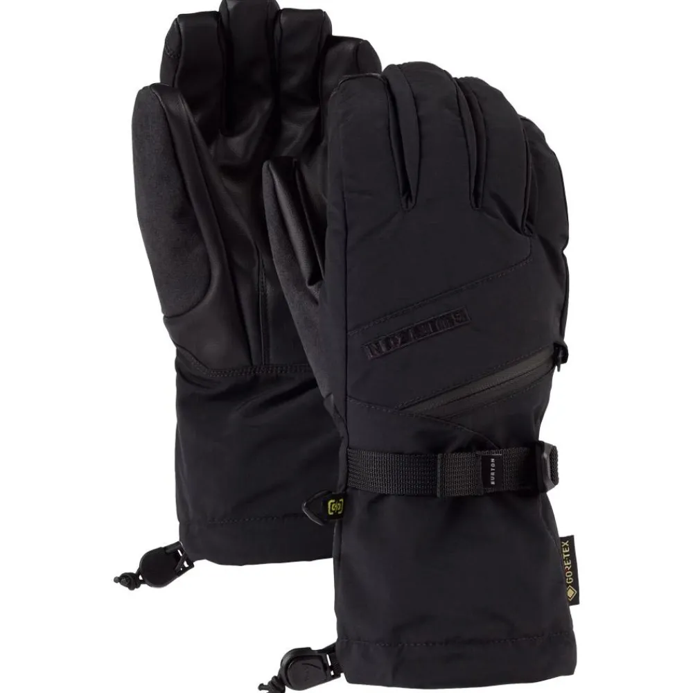 Outlet Gant Women's Gore-Tex Gloves True Black Femme Gants De Ski Femme