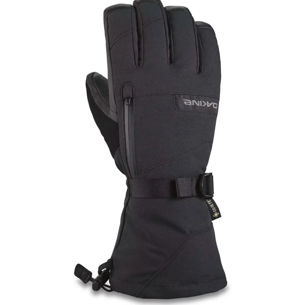 Best Gant Leather Titan Gore-Tex Glove Black Homme Gants De Ski Homme