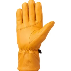 Gants De Ski Homme|Gants De Ski Femme<Millet Gant Leather Sherpa Glove Honey Mustard
