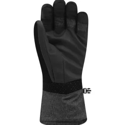 Outlet Gant Aloma 6 Black Grey Femme Gants De Ski Femme