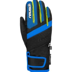 Discount Gant Duke R-Tex Xt Junior Black Brilliant Blue Safety Yellow Enfant Gants De Ski Enfant