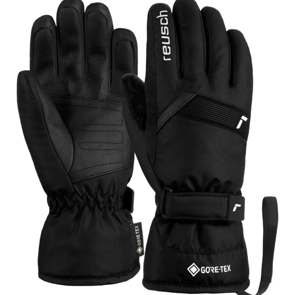 Gants De Ski Enfant<Reusch Gant Flash Gore-Tex Junior Black White