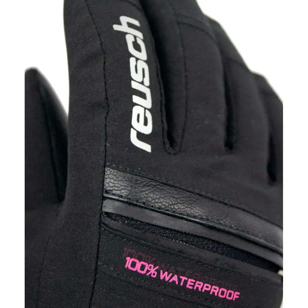 Best Gant Lando R-Tex Xt Junior Black Pink Go Enfant Gants De Ski Enfant