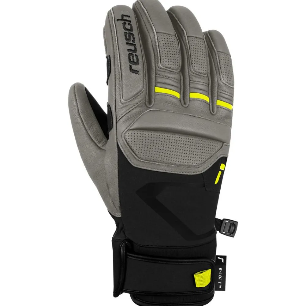 Best Gant Pro Rc Steel Grey Black Homme Gants De Ski Homme