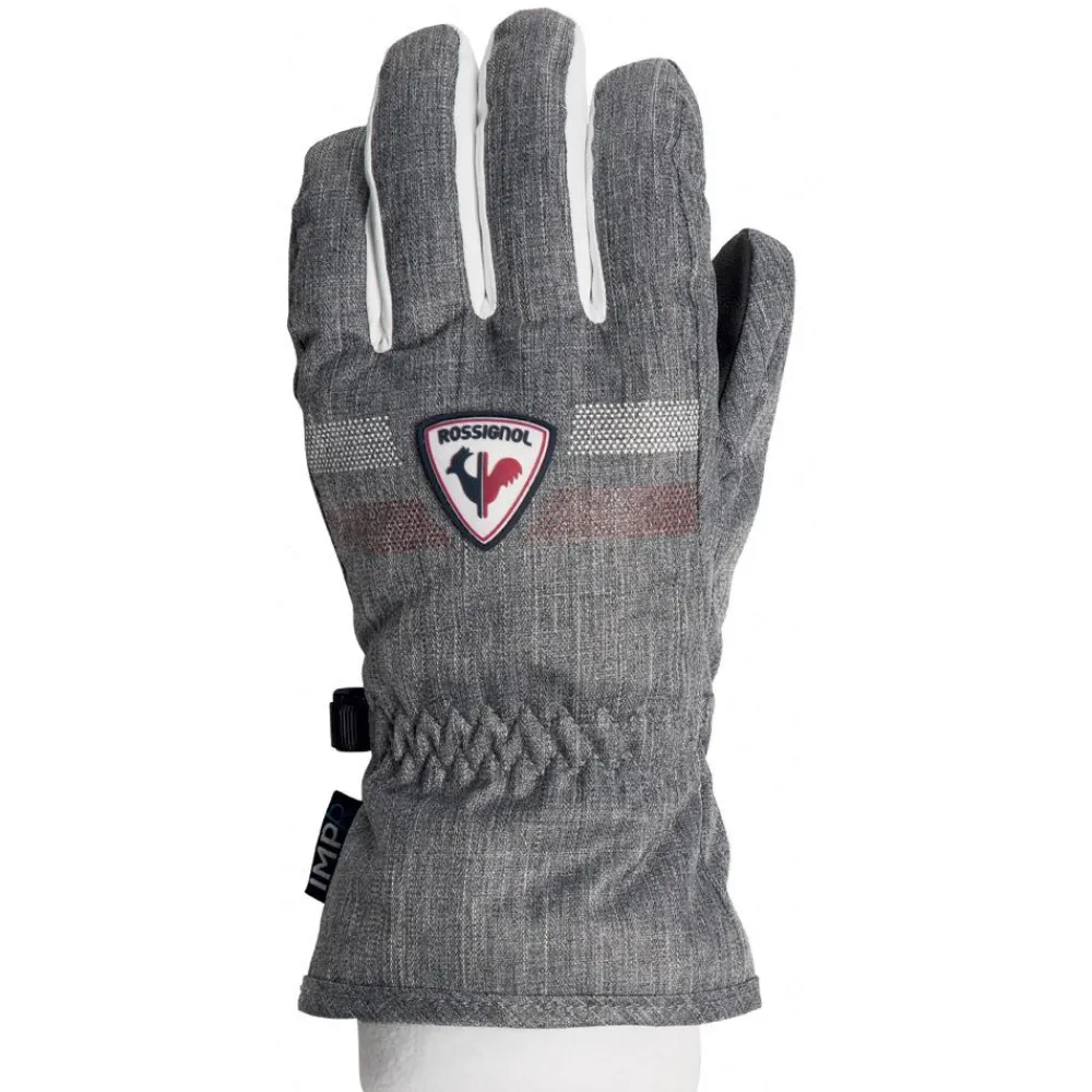 Gant Jr Roc Impr Glove Heather Grey Enfant Gants De Ski Enfant