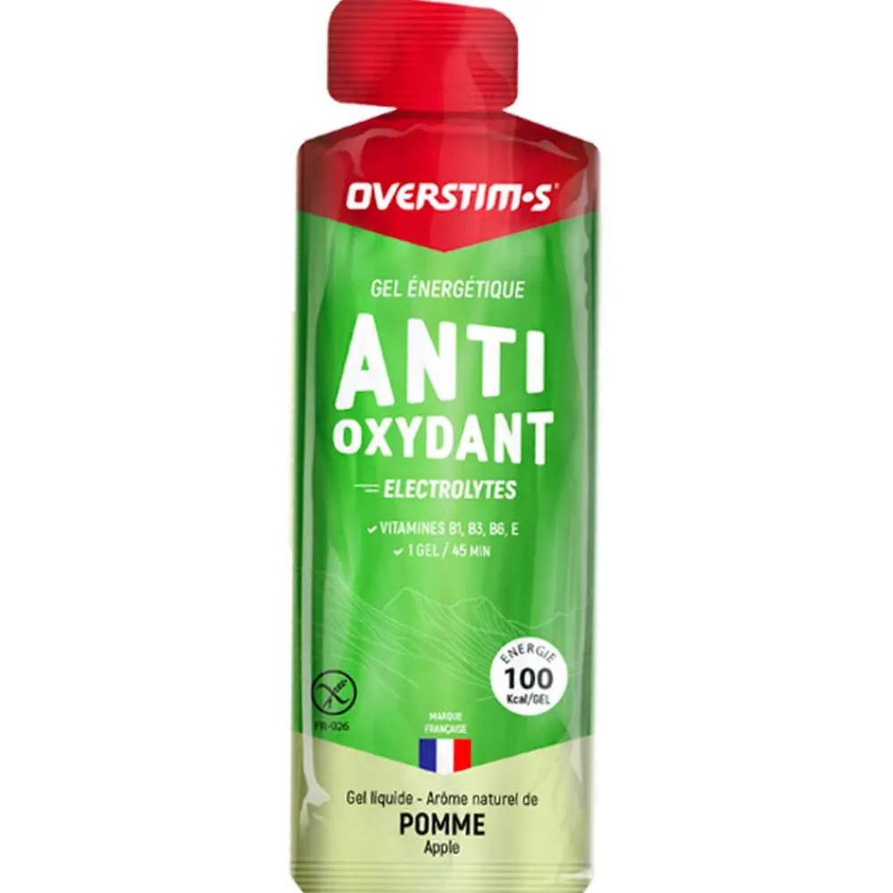 Hot Gel Energétique Antioxydant 34 g. Pomme Verte Entrainement|Compote Énergétique