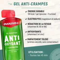 Compote Énergétique|Entrainement<Overstims Gel Energétique Antioxydant 34 g. Citron