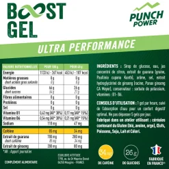 New Gel Energétique Gel Boost Coup De Fouet 40 g Caféine Cola Compote Énergétique|Entrainement