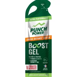 Entrainement|Compote Énergétique<Punch Power Gel Energétique Gel Longue Distance Anti'Ox 40 g Fruits Rouges