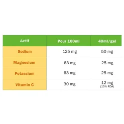 Gel Energétique Gels Energy 40 ml Orange Mandarine Compote Énergétique|Entrainement