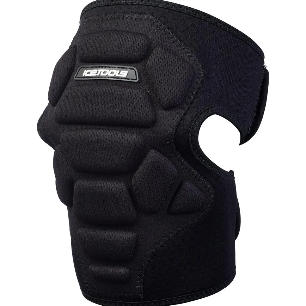 Genou<Icetools Genouillères Knee Pads Black