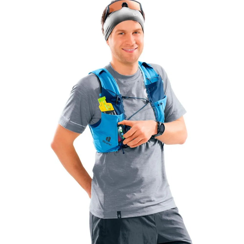 New Gilet Trail Traick 9 Neptune Night Blue Gilet De Trail