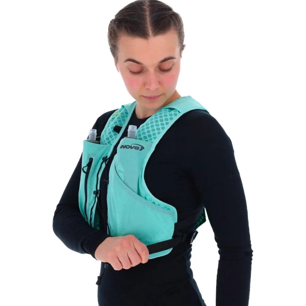 Gilet De Trail<Inov-8 Gilet Trail Racepac 4 Black Light Green
