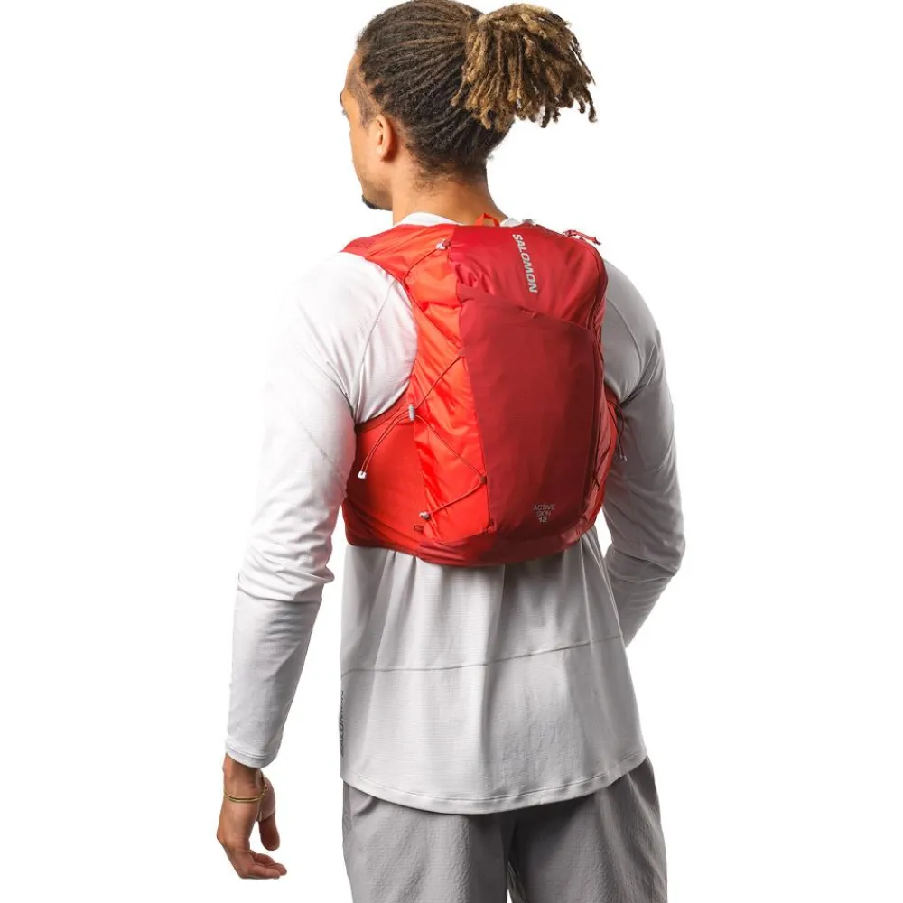 Outlet Gilet Trail Active Skin 12 Set Red Dahlia High Risk Red Gilet De Trail