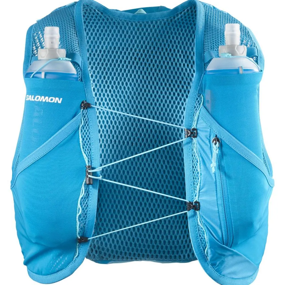 Gilet De Trail<Salomon Gilet Trail Active Skin 8 Set Blue Danube Blue Curacao