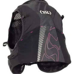 New Gilet Trail Finisher 5 + 2 Flasks Souples 500 ml Black Pink Gilet De Trail