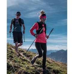Sale Gilet Trail Finisher 12 + 2 Flasks Souples 500 ml Black Blue Gilet De Trail