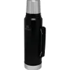 Gourde The Legendary Classic Bottle 1.0L Matte Black Pebble Gourdes