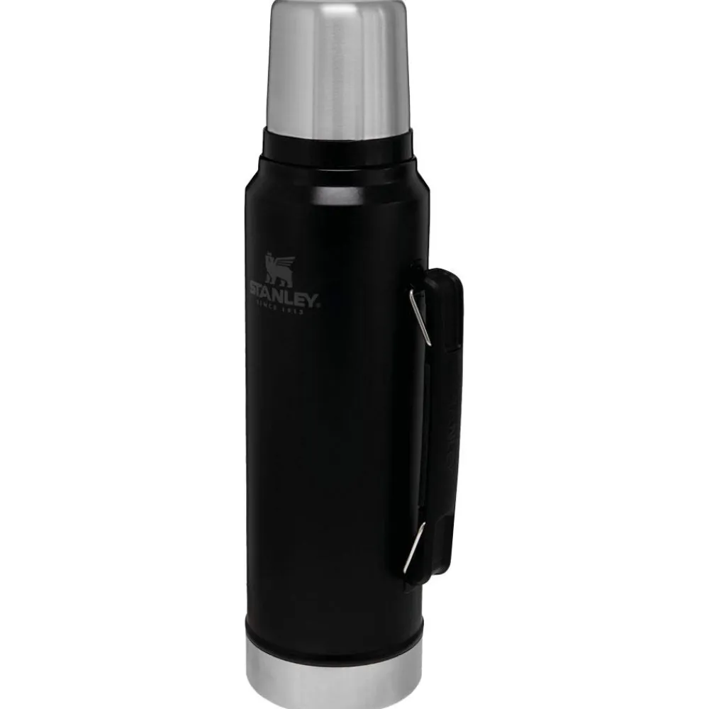 Gourde The Legendary Classic Bottle 1.0L Matte Black Pebble Gourdes