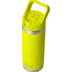 Gourdes<Yeti Gourde Rambler 18 Oz (532 ml) Straw Bottle Firefly Yellow