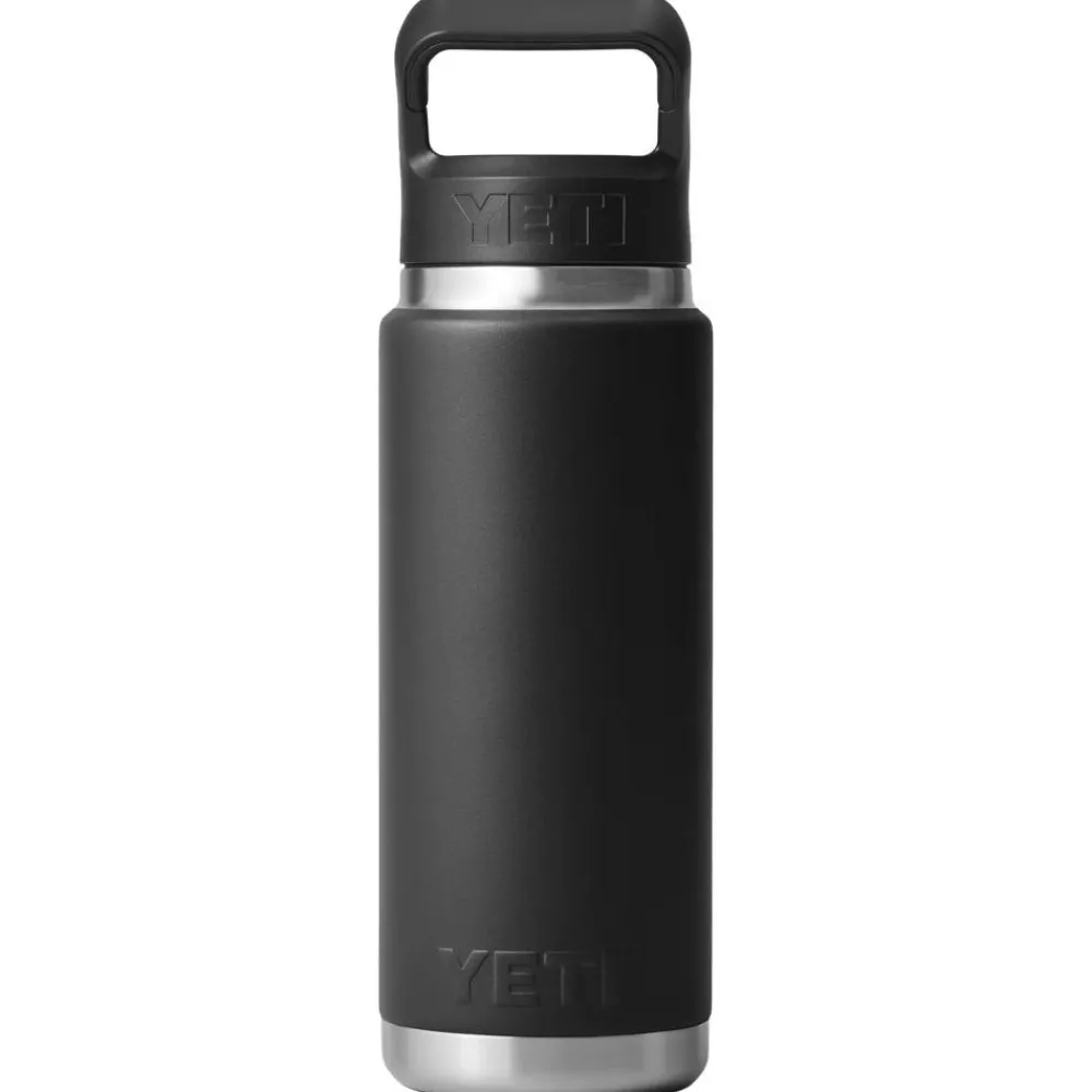 Gourdes<Yeti Gourde Rambler 26 Oz (760ml) Straw Bottle Black